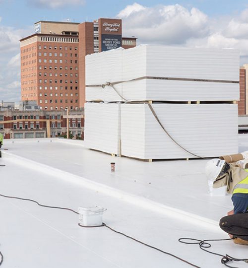 Experienced industrial and commercial roofing company serving businesses in the Detroit Metro Area.